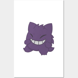 Purple gremlin guy Posters and Art